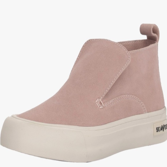 SeaVees Women’s Huntington Middie Sneaker size 8 Rose Quartz - Picture 3 of 9